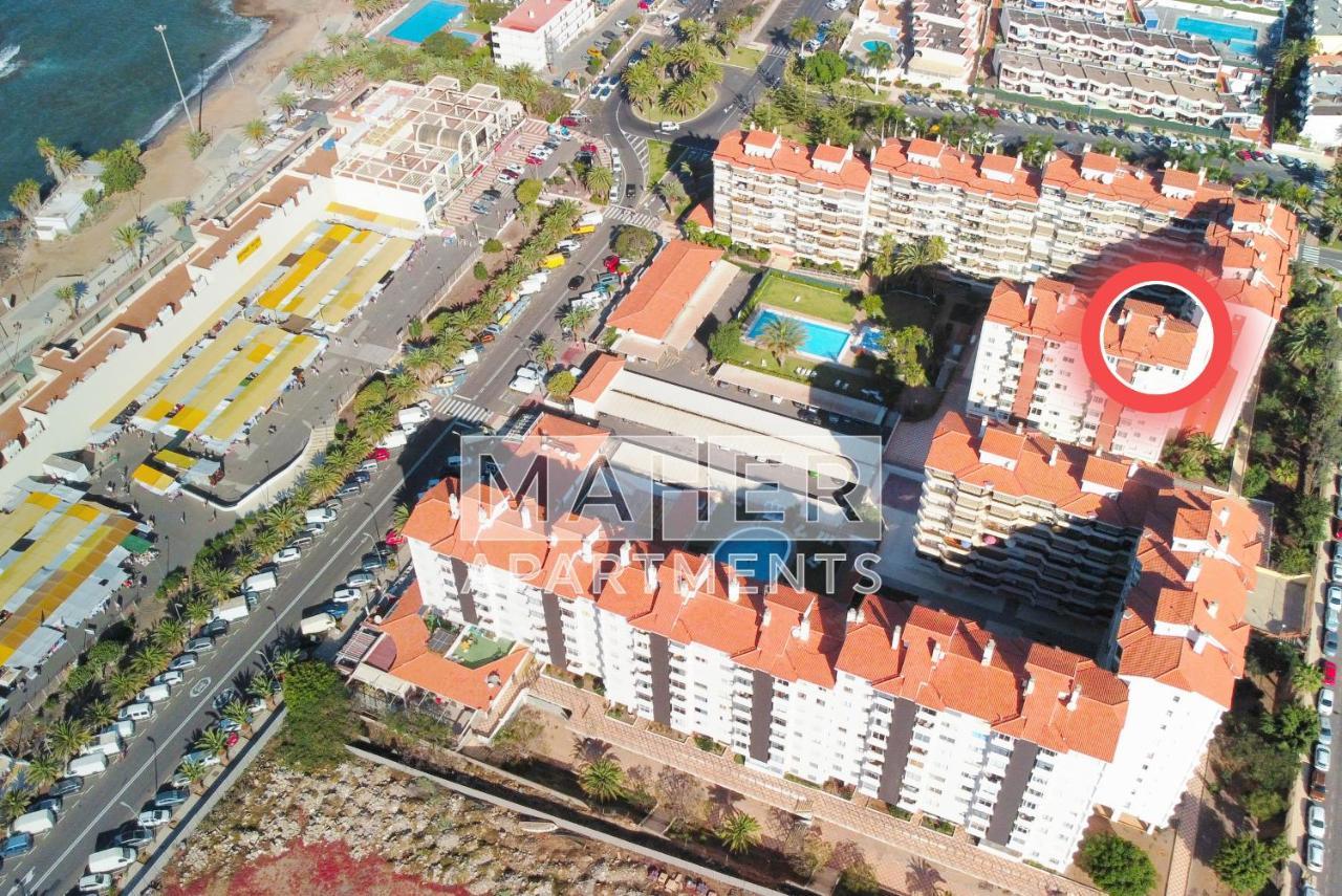 Spectacular Sea View Penthouse Apartment Лос Кристианос Екстериор снимка